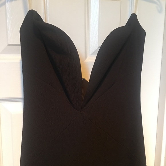 Strapless Black Dress - Picture 12 of 16